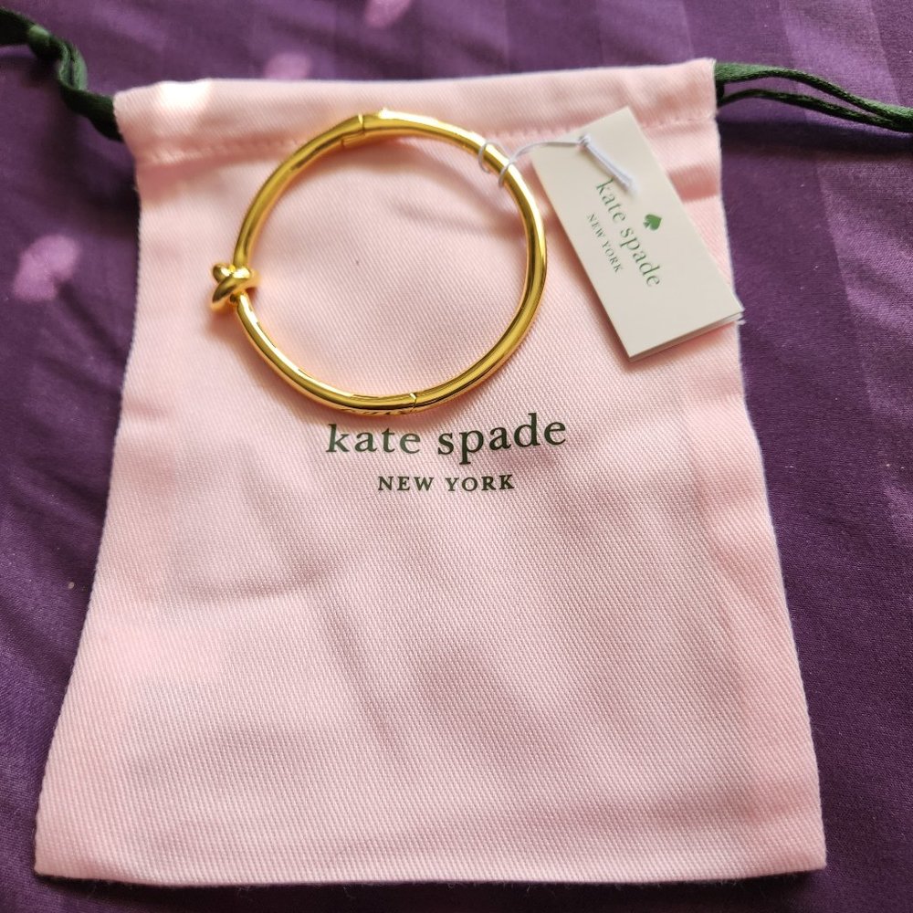 NWT Kate Spade Sailor's  Knot Hinge Bangle.